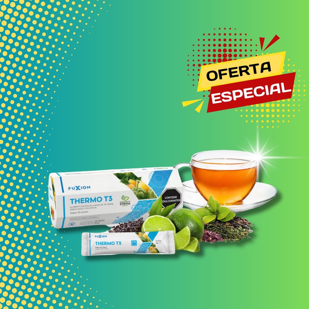 COMBO DETOX FUXION PRUNEX + FLORA + THERMO T3