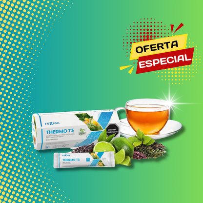 COMBO DETOX FUXION PRUNEX + FLORA + THERMO T3